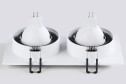 Светильник встраиваемый AMBRELLA LIGHT Techno Spot 1 м², 9.2x2.3x17.5 см, GU5.3