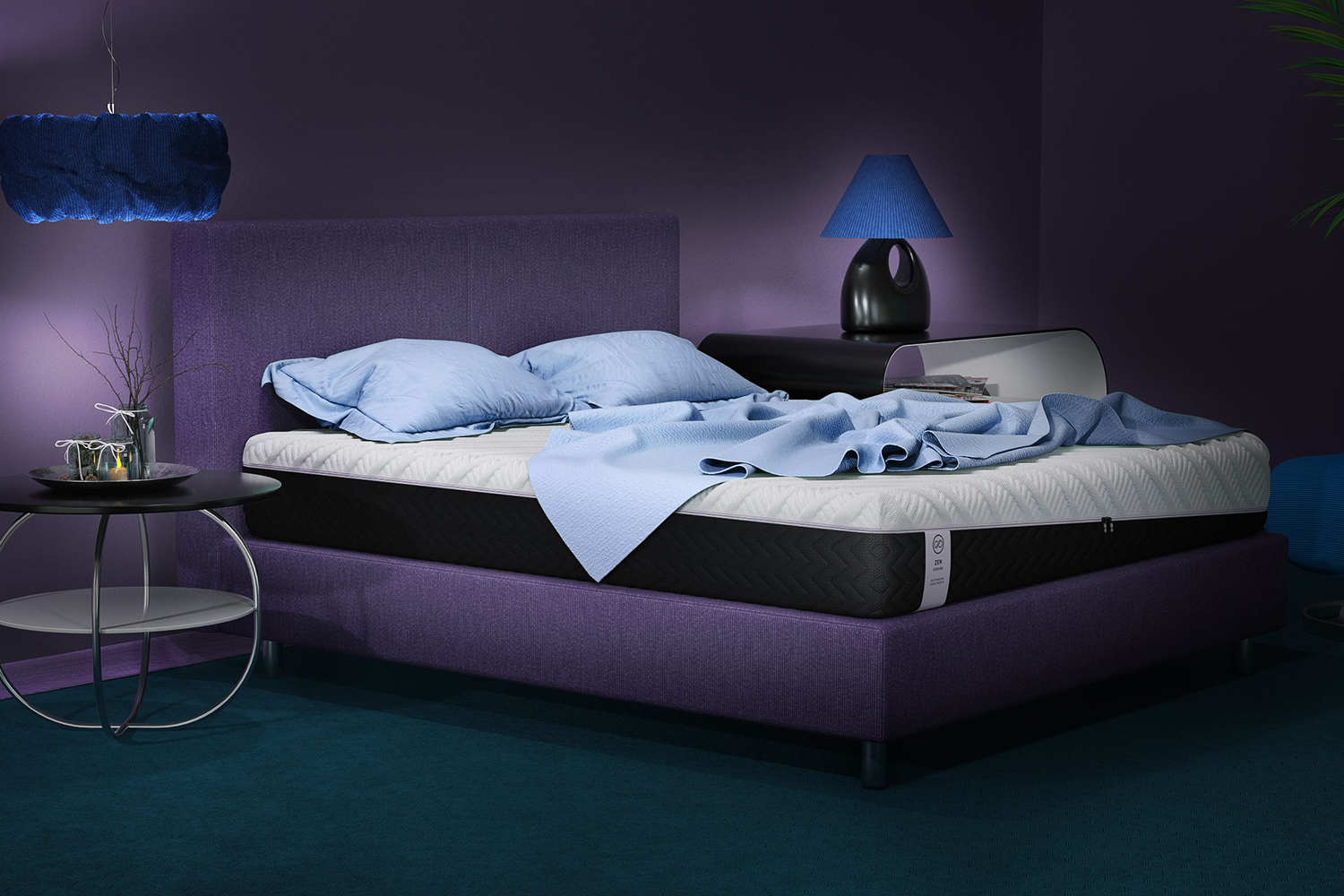 фото Матрас c чехлом zen intense iq sleep