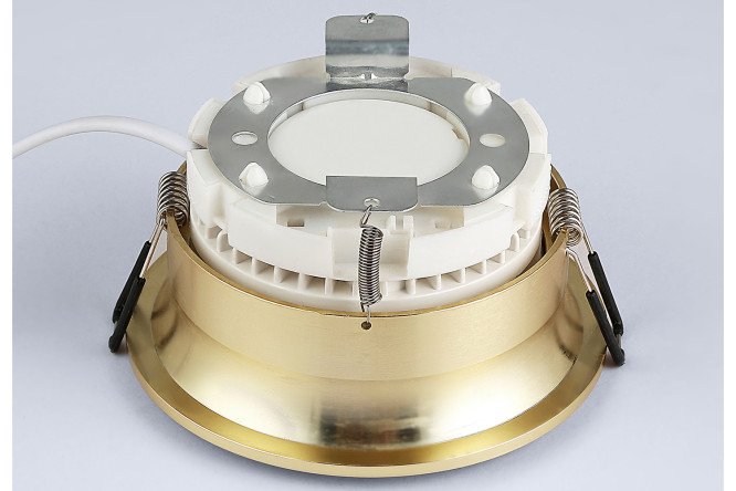 Светильник встраиваемый AMBRELLA LIGHT Техно Спот (Techno Spot) 1 кв.м, 10.5x3.3x10.5 см, GX53