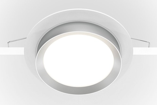 Светильник встраиваемый MAYTONI Downlight Hoop 11x5.3x11 см, GX53