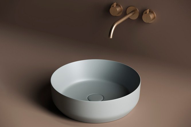 Умывальник накладной CERAMICANOVA Element CN6022MH 39х12х39 см