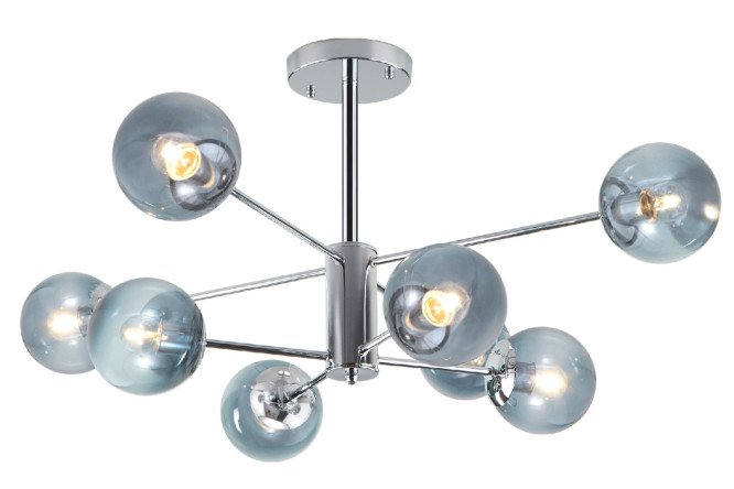 Изображение товара Светильник потолочный EUROSVET Ascot 30166/8 32 кв.м., 75x53x75 см, E27