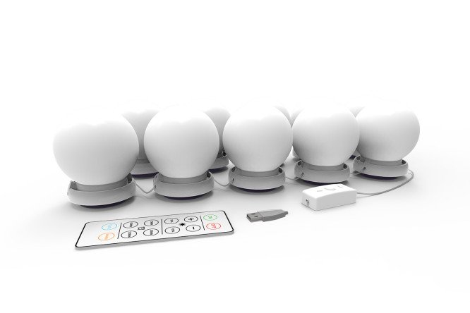 Изображение товара Светильник для зеркала Gauss Makeup 270 см - идеальное освещение для макияжа