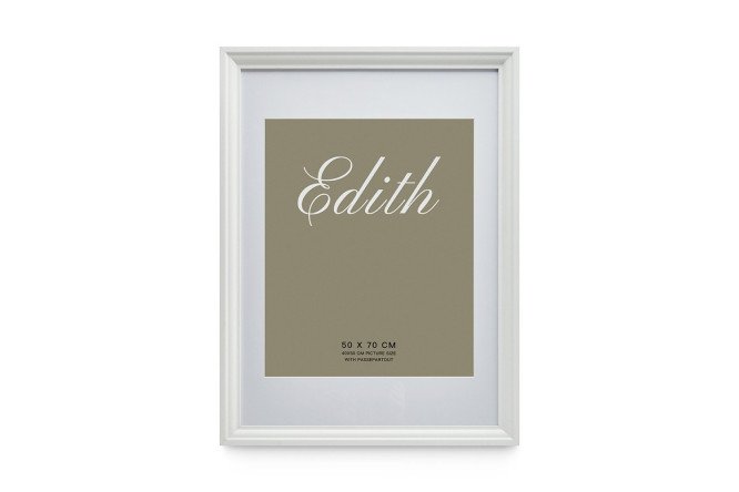 Изображение товара Фоторамка с паспарту Эдит 50х70 см настенная универсальная