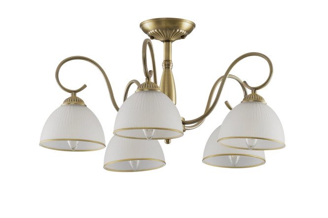 Изображение товара Люстра потолочная Megan для освещения 12 кв.м, размеры 59x31x59 см