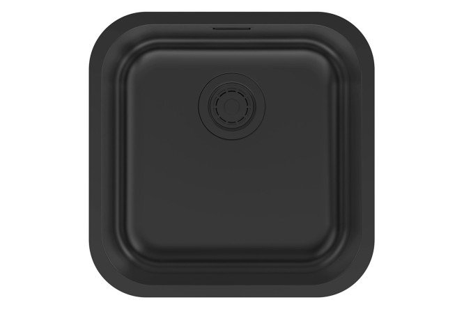 Изображение товара Мойка врезная PAULMARK Vello 44 UNI VE44-MBN 44.6х44.6х18 см
