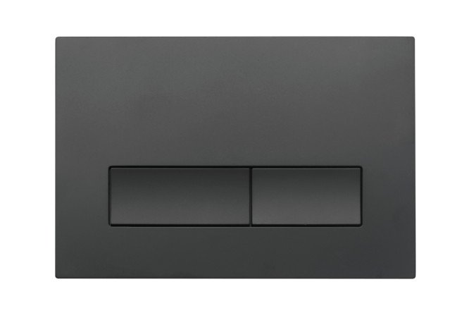 Изображение товара Кнопка смыва AGGER APB0244 из пластика черного матового цвета