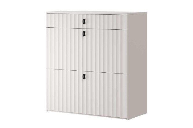 Изображение товара Тумба комбинированная Тиффани 89,3х97,6х43,1 см деревянная мебель для хранения