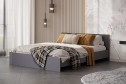 Кровать Капри цвет графит 90х200 см
