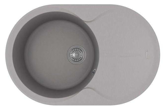 Изображение товара Врезная кухня мойка Лацио 780 кварцевый композит с крылом