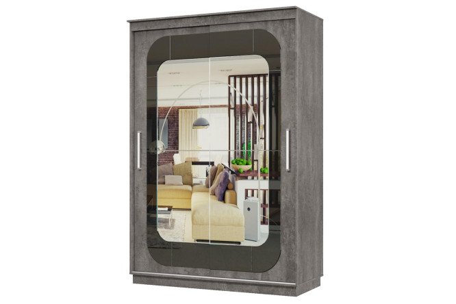 Изображение товара Шкаф-купе 2-дверный Практик 10 - стиль и функциональность