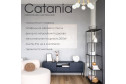 Светильник потолочный EVOLUCE Catania 10 кв.м., 59x35x59 см, E14