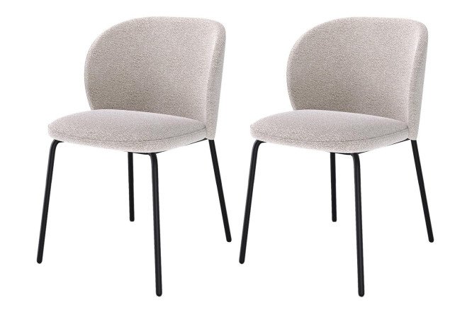 Изображение товара Комплект стульев 304 с обивкой из букле