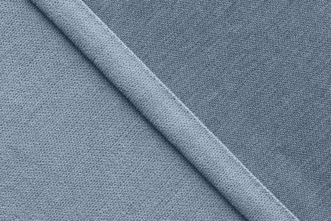 Штора ESTUDI BLANCO Hazel 180х300 см, 1 шт., цвет голубой