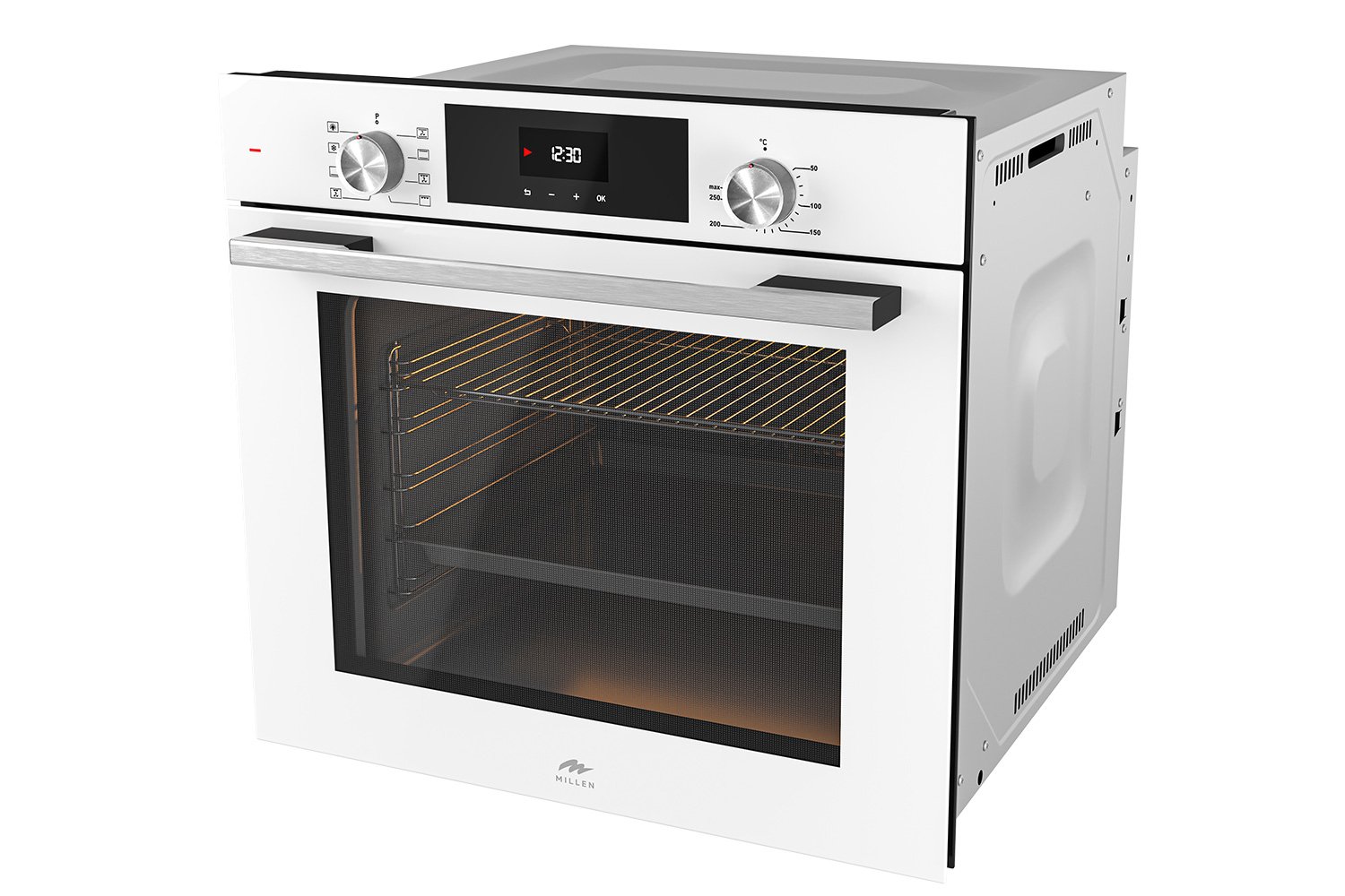 Электрический духовой шкаф MILLEN Meo 6002 WH 59.5х59.5х53 см