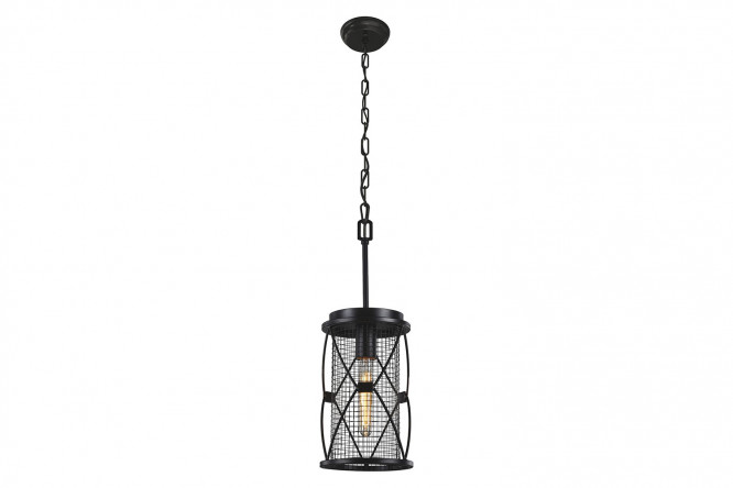 Изображение товара Подвесной светильник FAVOURITE Mesh 3 кв.м. с цоколем E27, размеры 18х50,5х18 см