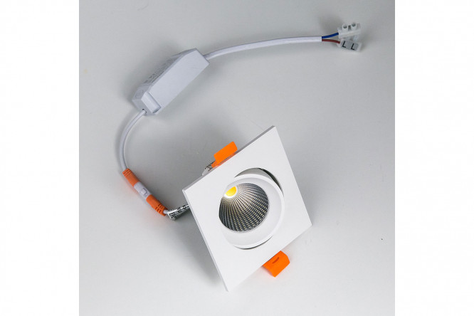 Светильник встраиваемый CITILUX Альфа 3 кв.м, 9x6x9 см, LED