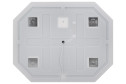Зеркало с подсветкой BELBAGNO SPC-OTT-800-800-LED-TCH-WARM с подогревом 80х80 см