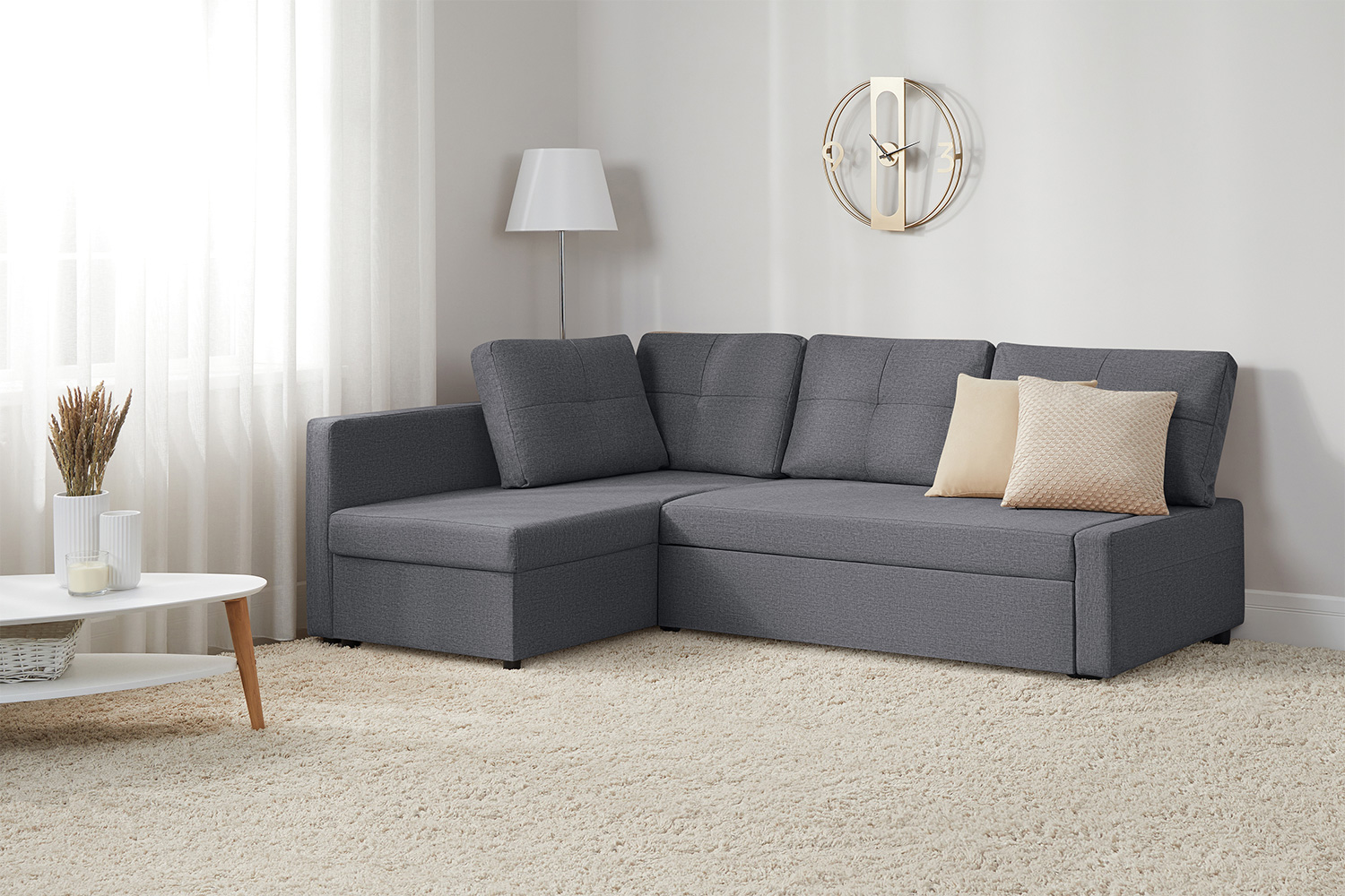 Купить Угловой диван-кровать Поло с доставкой по выгодной цене в интернет  магазине Hoff.ru. Характеристики, фото и отзывы.