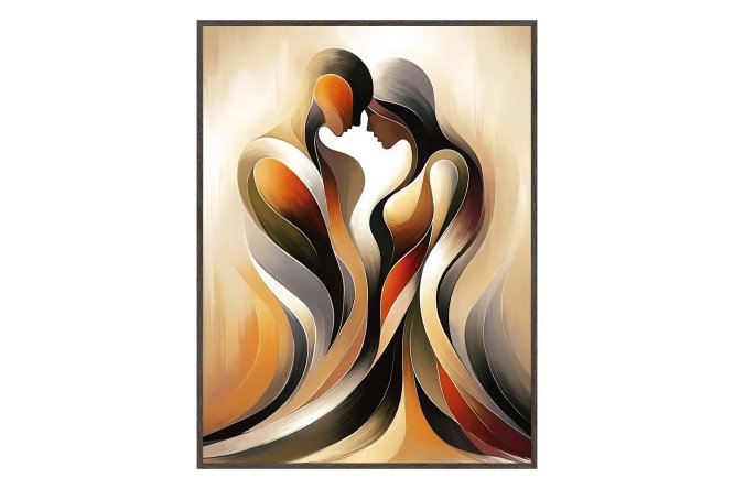 Изображение товара Репродукция в раме Пламя любви 61х81 см репродукция на бумаге