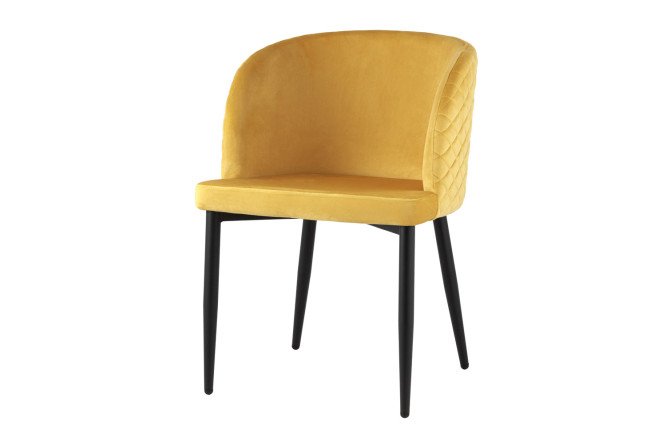 Изображение товара Стул Оскар 53х76х45 см с мягкой обивкой и металлическими ножками