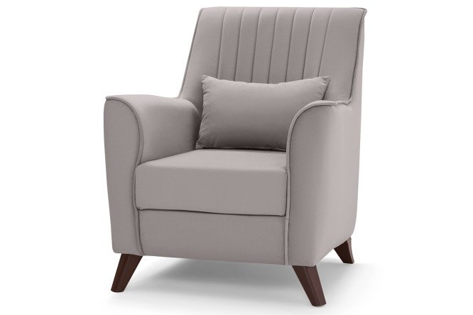 Изображение товара Комфортабельное кресло SCANDICA Оксфорд из велюра 74,5х87х81 см надежная нагрузка 90 кг