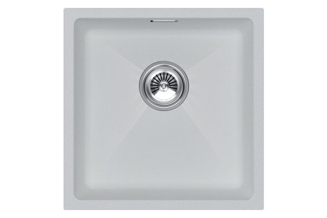 Изображение товара Мойка врезная PAULMARK Lumi 45 UNI IT-GRANIT LU45-WH 45.5х46х21 см