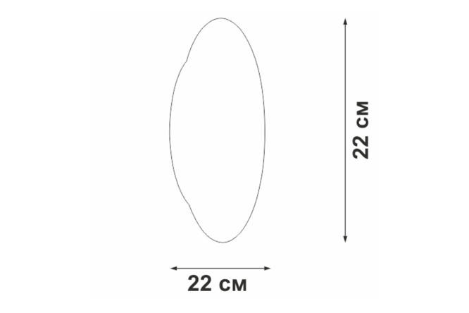 Светильник настенный LED VITALUCE V4674-0/1A 2.5 кв.м, LED