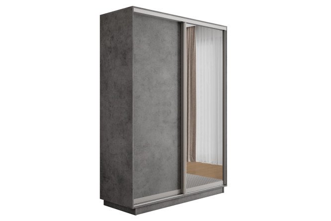 Изображение товара Шкаф-купе 2-дверный Оптима 120х220х60,1 см с зеркалом