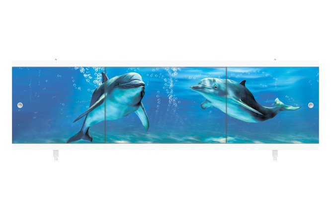 Изображение товара Раздвижной экран под ванну Ультра Лёгкий Арт ЭУS 004914 168х56 см