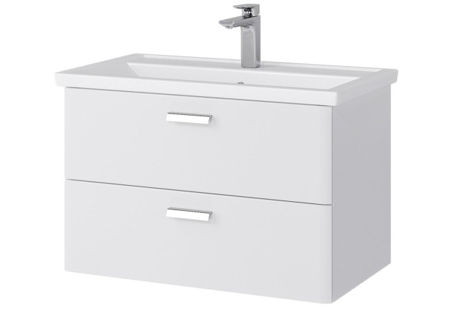 Изображение товара Тумба подвесная Sanstar Gretta 329.1-1.5.1. 76.5 см, цвет каркаса белый, фасада белый