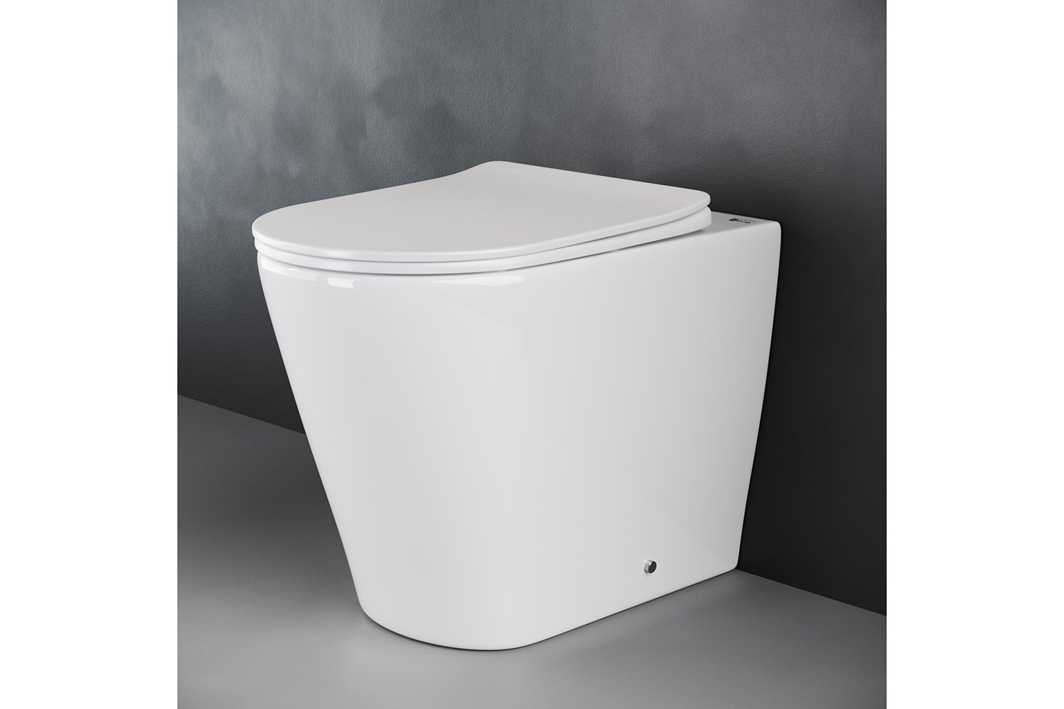 Унитаз напольный CERAMICANOVA Highlight Rimless CN1812 36х42х56 см