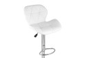 Стул барный Stool Group Бон 50х64х36.5 см, цвет обивки белый, ножек серебряный