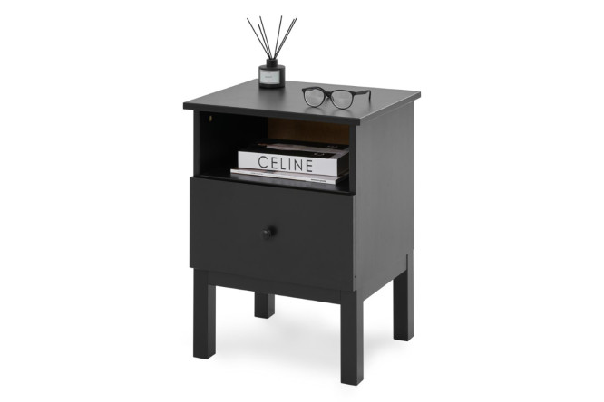 Изображение товара Тумба прикроватная Тирана из массива сосны с высотой ножек 19 см