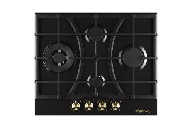 Изображение товара Газовая панель KUPPERSBERG High-Tech FS 610 Ant Bronze, антрацит 61 см