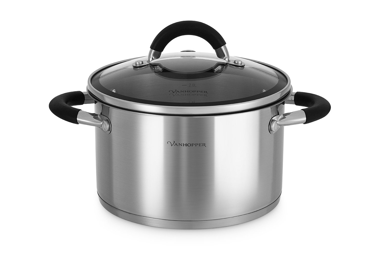 Кастрюля с крышкой VANHOPPER Cuisine 2.4 л
