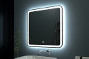 Зеркало с LED-подсветкой ONIKA Магна 70 207046 70х70 см