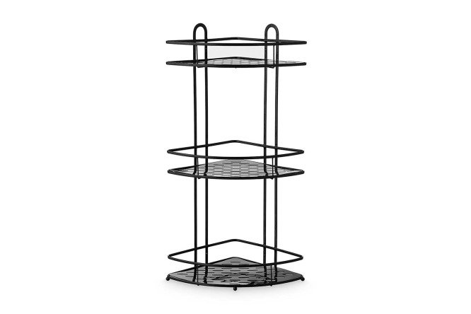 Полка угловая 3-ярусная BERKRAFT Practical ZC1117 27x69x27 см