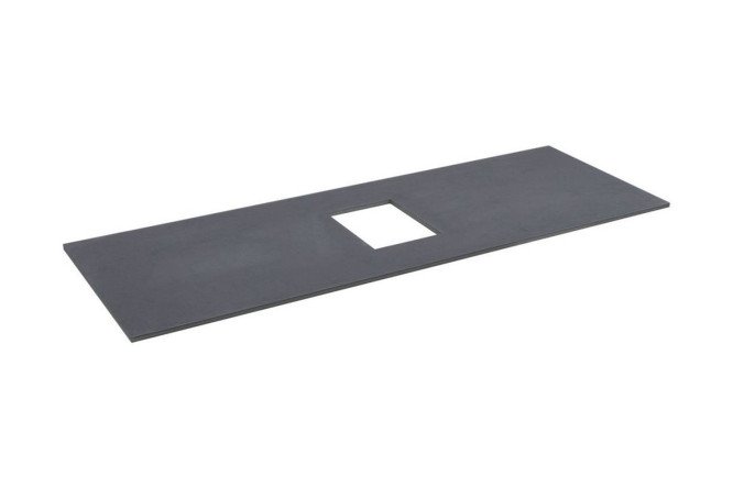 Изображение товара Столешница для тумбы Priority 115.8 см, цвет графитовый