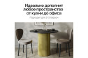 Стол GENGLASS Trubis Wood с трубчатым подстольем 80х75х80 см