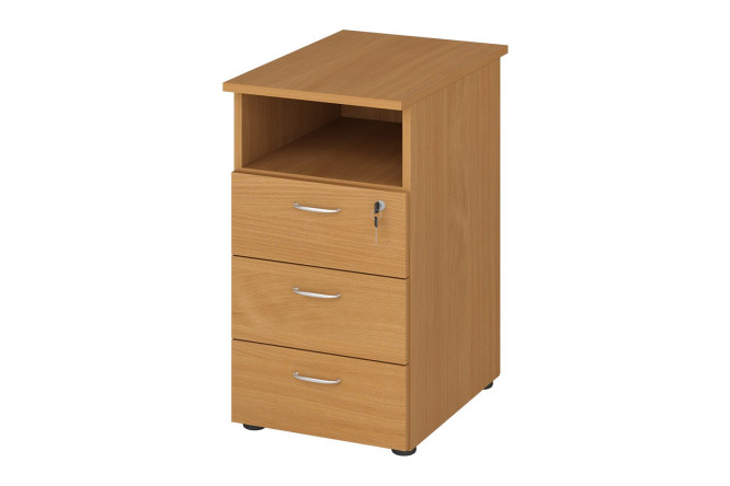 Изображение товара Тумба стационарная Эко 3 ящика с замком 40.4х74х45.4 см