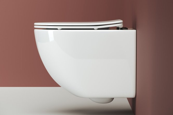 Унитаз подвесной CERAMICANOVA Forma Rimless 36.5х37х48.5 см