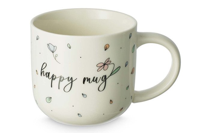 Изображение товара Кружка EVIO Happy mug 450 мл, Фарфор