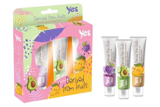 Изображение товара Набор Фруктовые радости для увлажнения и восстановления губ