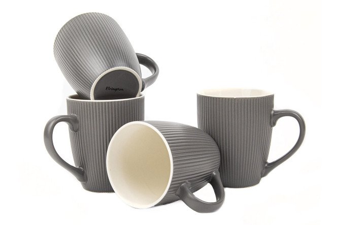 Изображение товара Набор кружек Elrington Venezia Grey 365 мл, Керамика