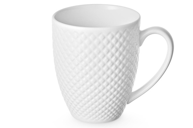 Изображение товара Кружка Diamond 400 мл из фарфора - стильная и практичная посуда