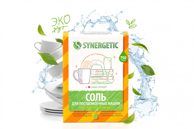 Изображение товара Соль для посудомоечных машин высокой степени очистки 750 г таблетки