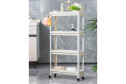 Этажерка 4-ярусная BERKRAFT Slim 53x103x17.5 см