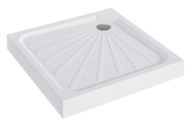 Изображение товара Поддон 1Marka Quadro универсальный угол 100х12.5х100 см