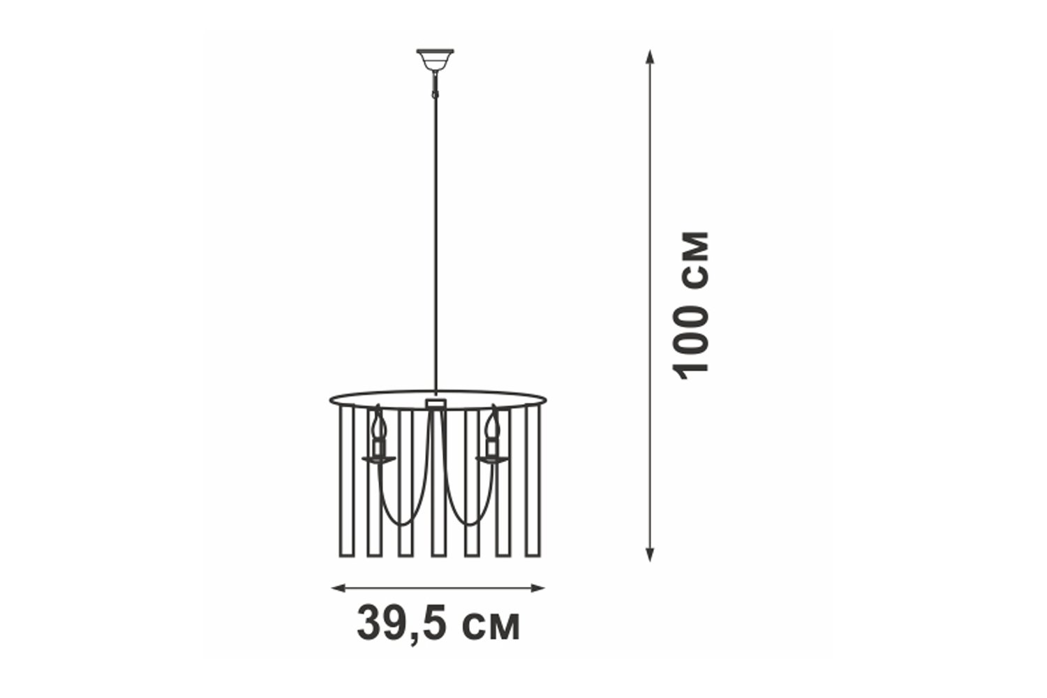 фото Люстра v5182 vitaluce